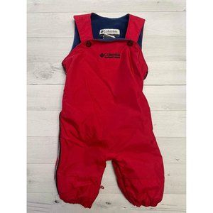 Kids Columbia Red Snowpants 6 Months‎
